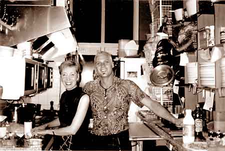 At Pygma-Lion Restaurant, Amsterdam  
