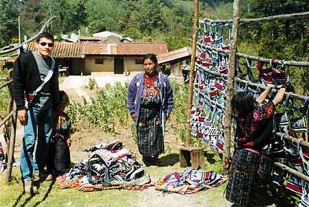 Douglas Lara with crafts