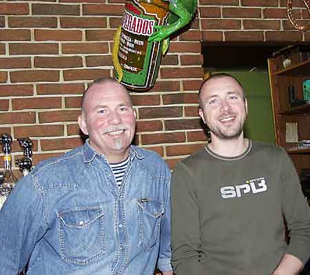 Dietram and Tino of Steam Sauna, Berlin