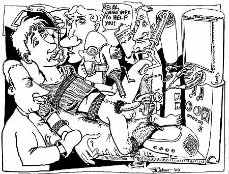 Plethysmograph in action