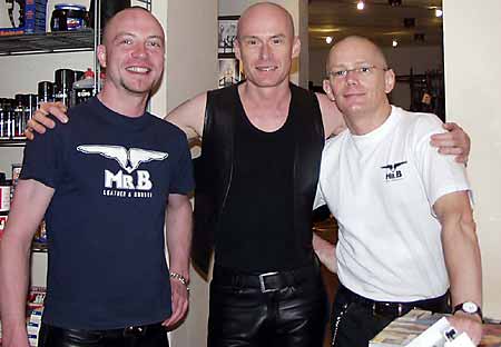 Jens, Hans, and Frans at Mr. B