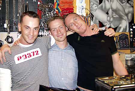 Sascha, J�rg, and J�rg of DOME