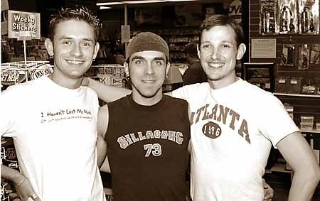 Brushstrokes�s Jared, Chris, and Joe