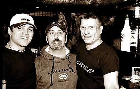 Tony, Christophe, & Wladimir at Quetzal Bar, Paris