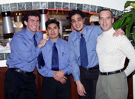 Some of the staff at Nisos