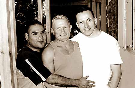 Alex, Alvin, and Frank at the Vista Grande