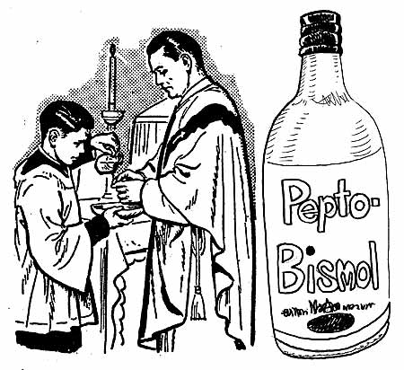 Anti-indigestive replaces wine