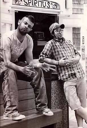 Cool dudes-- Blake & Sean at Spiritus