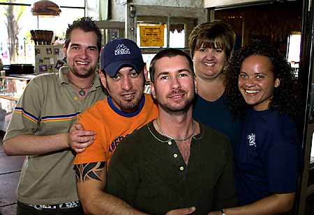 At Hamburger Mary's, San Diego