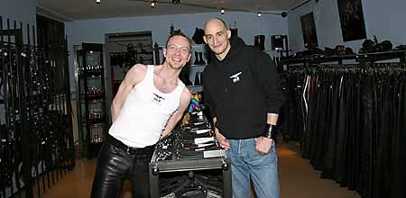 Jens and Nathan of Mr. B, Berlin