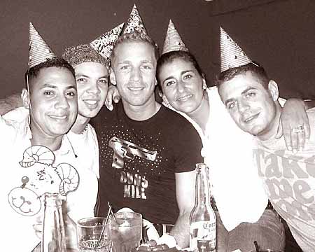 Party time at Twist, South Beach 