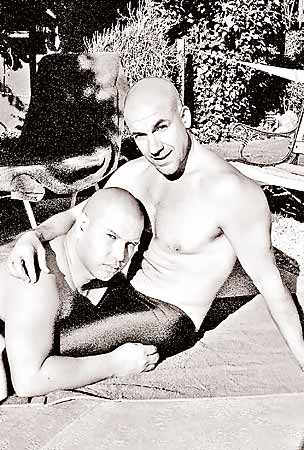 Joey and Chris at  Desert Paradise 