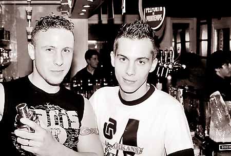 Le Mixer's Damien and Alex 