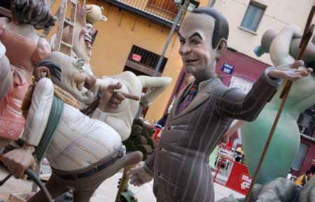 At Las Fallas 2008