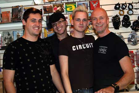 Matt, Ryan, Kiley, & Laurence of Priape, Toronto