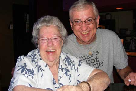 Bo and Chris at Bo's Jax Beach