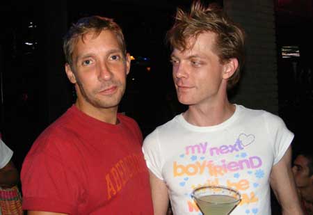 Joey of Kickbacks and Bruce-Robert of Metro at Park Place