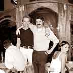 Peter & Sebastian at Saturnino 
Restaurant, Amsterdam    
