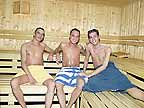 Dirk, Ralf, & Micha of Treibhaus Sauna, Berlin