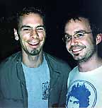 Kevin & Matthew at the A-House