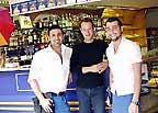 Ufuk, Dirk, & Armando at Cafe Berio