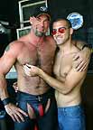 Zak and Eric at Faultline, Silverlake