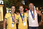 Graeme, Peter, & Tim of Melbourne (Australian gold medal winners for Rowing at Outgames)