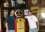 Ron and David of Bill's Filling Station, Fort Lauderdale 