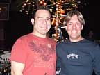 Robert and Danny, bartenders at Hunters 