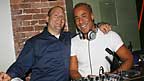 Owner John Greco with DJ Guiseppe at Bamboo 52