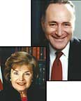 fucked-up Senators Feinstein Schumer