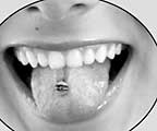 tongue stud