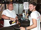 Preston and the wonderful Paul from Pub N�stor 