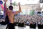 The scene at Big Gay Day, Brisbane