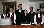 Staff at Hotel Renoir