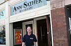 Alderman (44th Ward) Tom Tunney at his restaurant Ann Sather