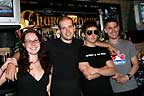 Staff at Church on Firkin � Emily, Andrey, Sebastien, & Kevin