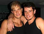 Brandon and Mark at Here Lounge