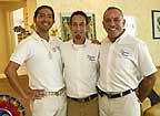 Fabricio, Steve and Gary of Elysium Resort, Fort Lauderdale