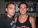 Randy and Eric at Bacchus House, San Diego Area